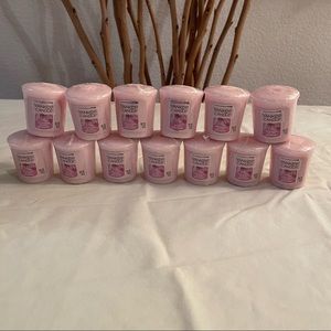 Yankee Candle - Floral Blush Bouquet Scent Votives Pack of 13 1.75oz NEW W/TAGS